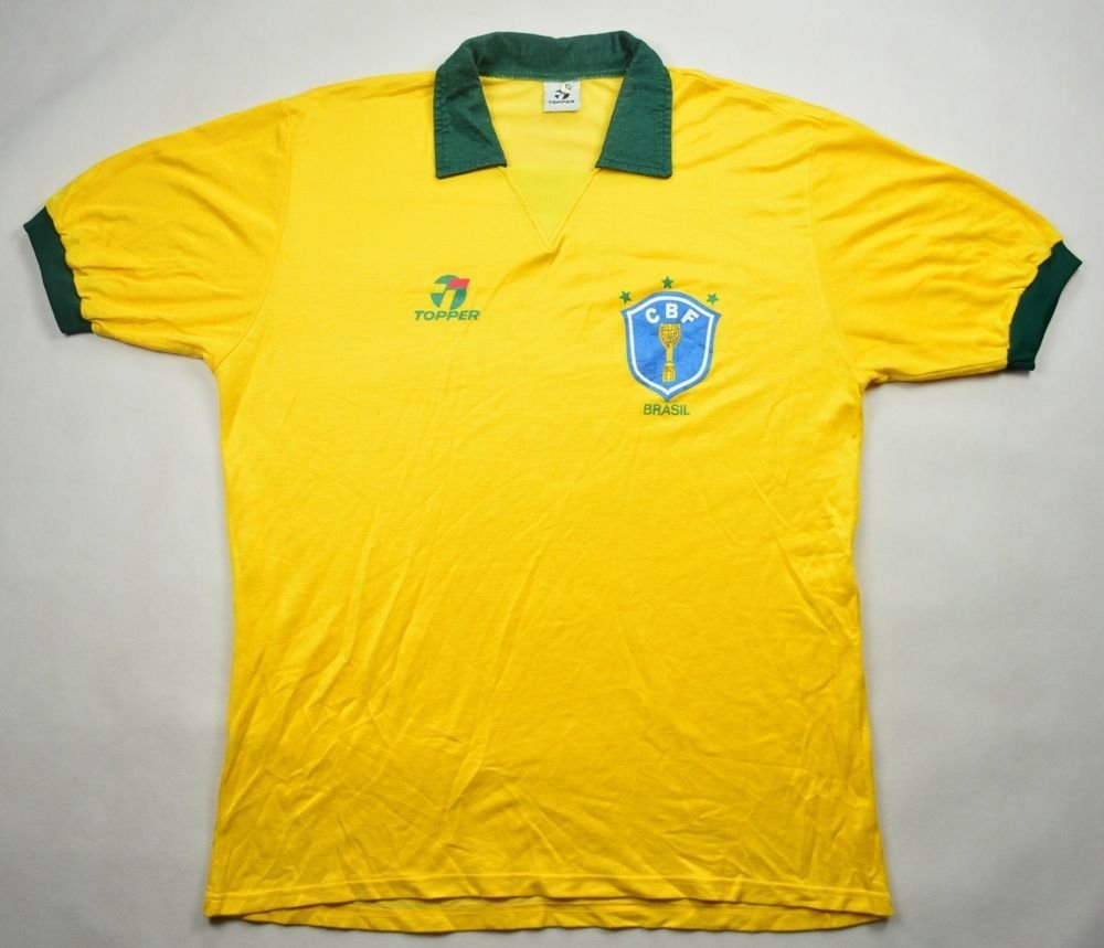 1988-91 BRAZIL SHIRT M Football / Soccer \ International Teams \ North ...