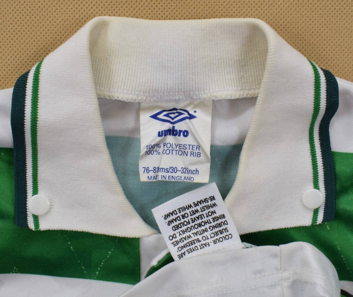 1989-91 Celtic Home Shirt M