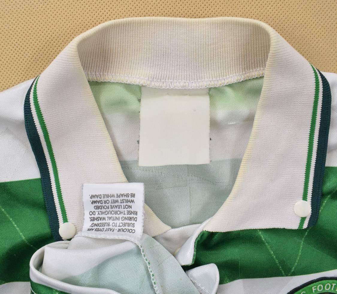 Celtic Home football shirt 1989 - 1991. Sponsored by CR Smith