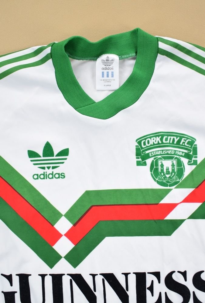 1989-91 CORK CITY SHIRT XL Football / Soccer \ Other UK Clubs \ Irish ...