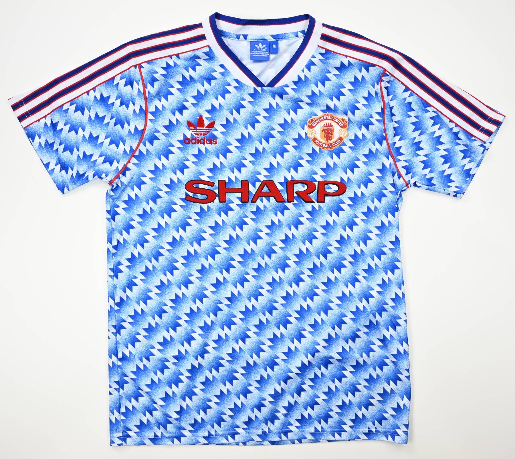 1990-92 MANCHESTER UNITED REEDITION SHIRT M Football / Soccer \ Premier ...