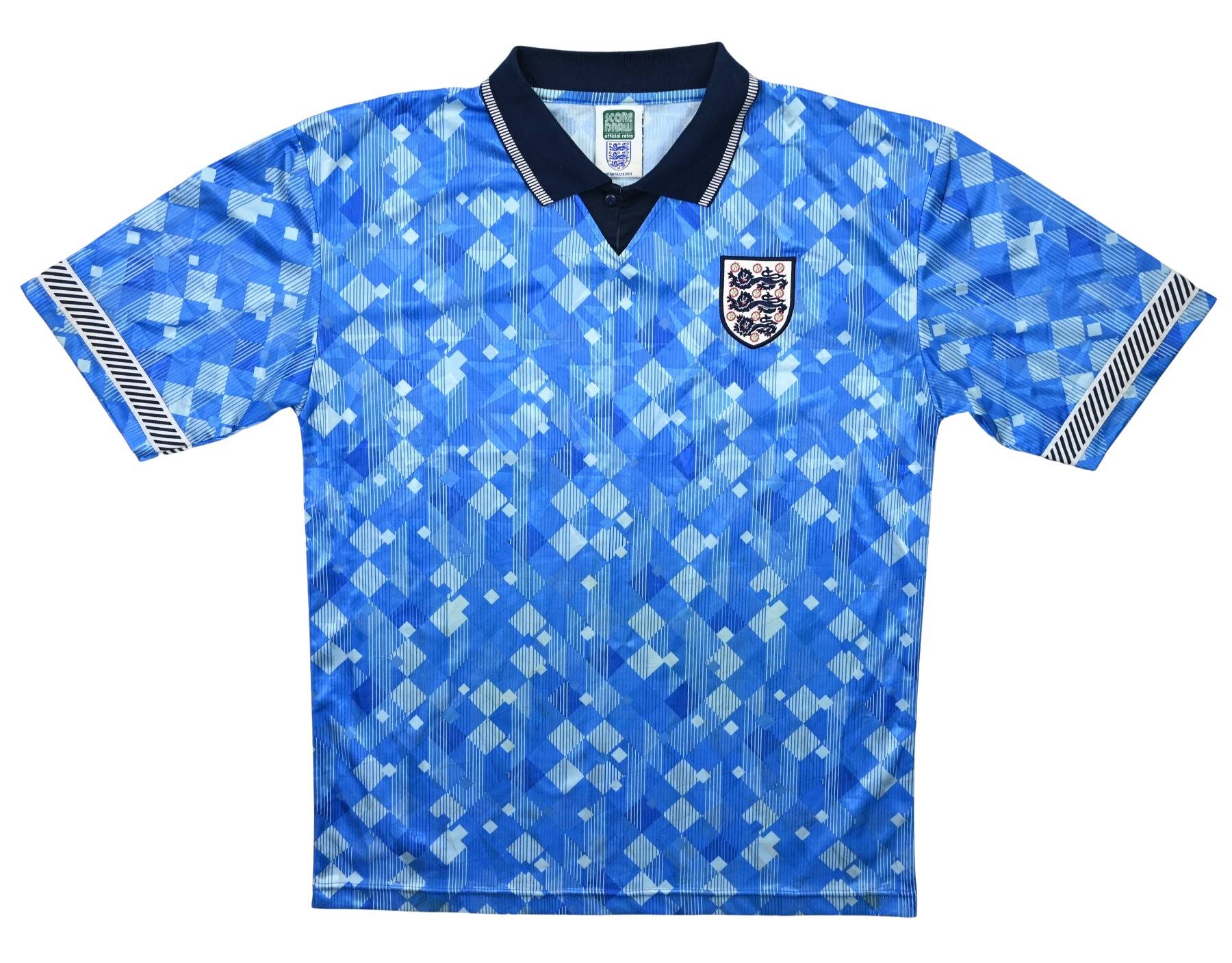 1990-93 ENGLAND SHIRT L Football / Soccer \ International Teams