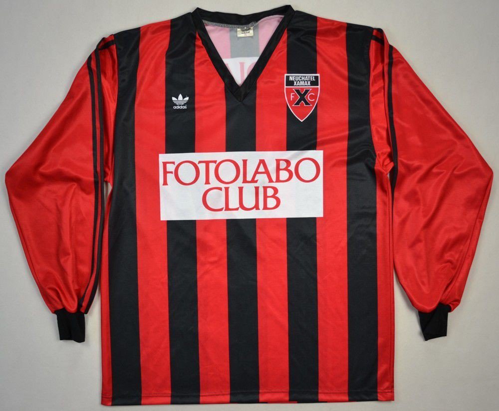 1991-92 NEUCHATEL XAMAX SHIRT XL Football / Soccer ...