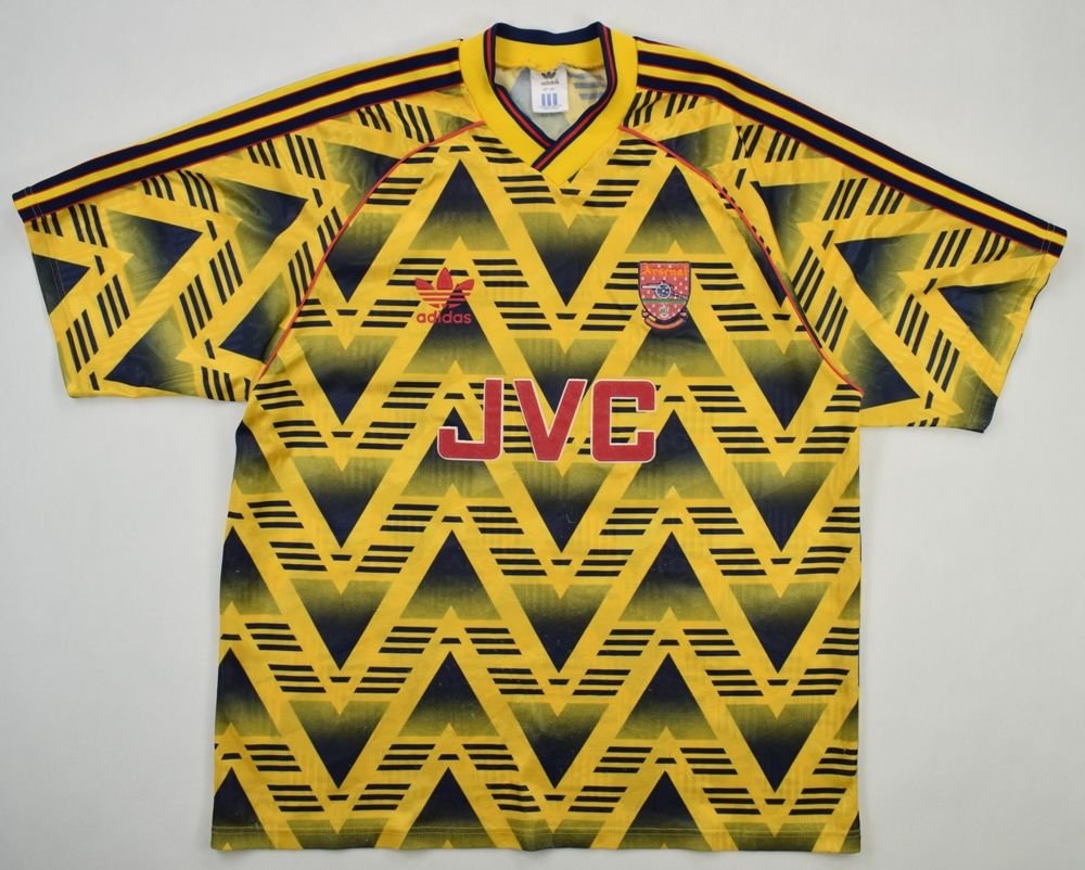 arsenal 1991 shirt