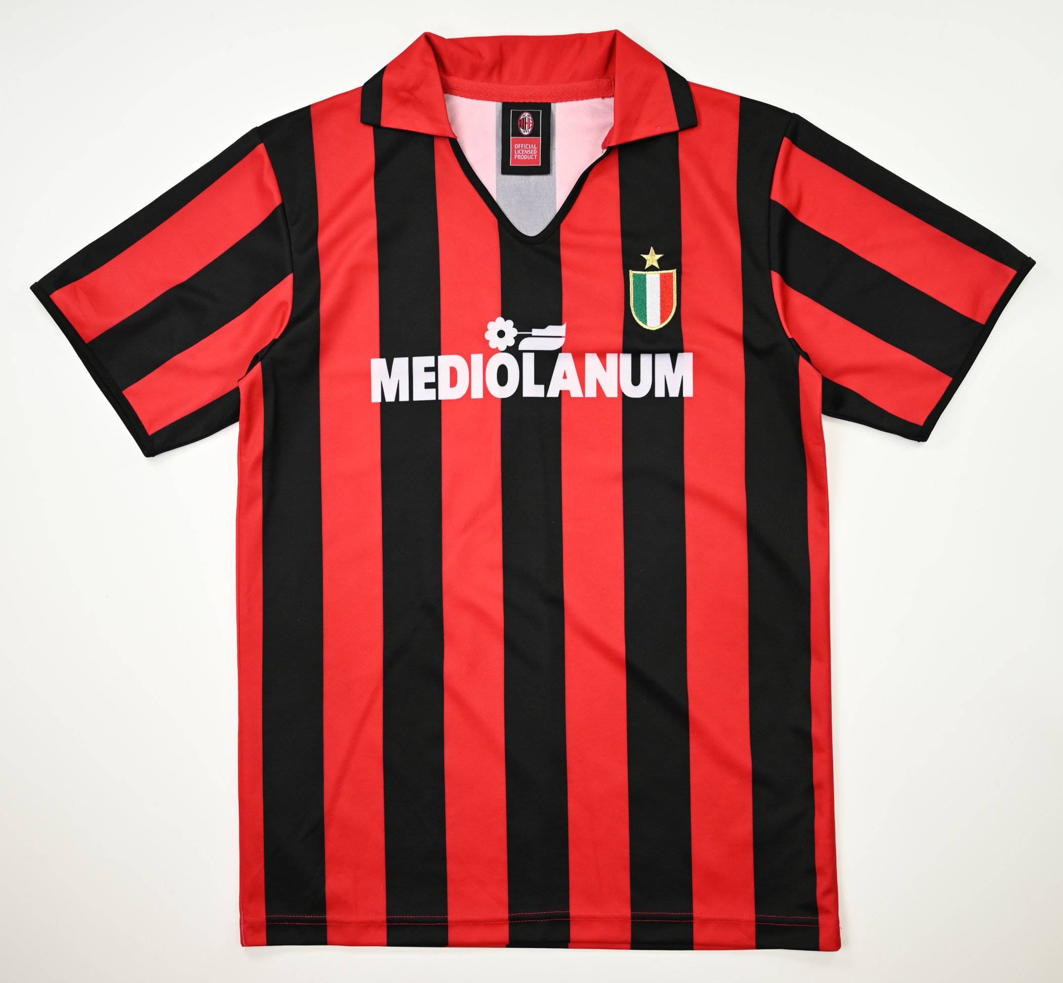 1992-93 AC MILAN OFFICIAL REPLICA SHIRT S Football / Soccer \ European ...