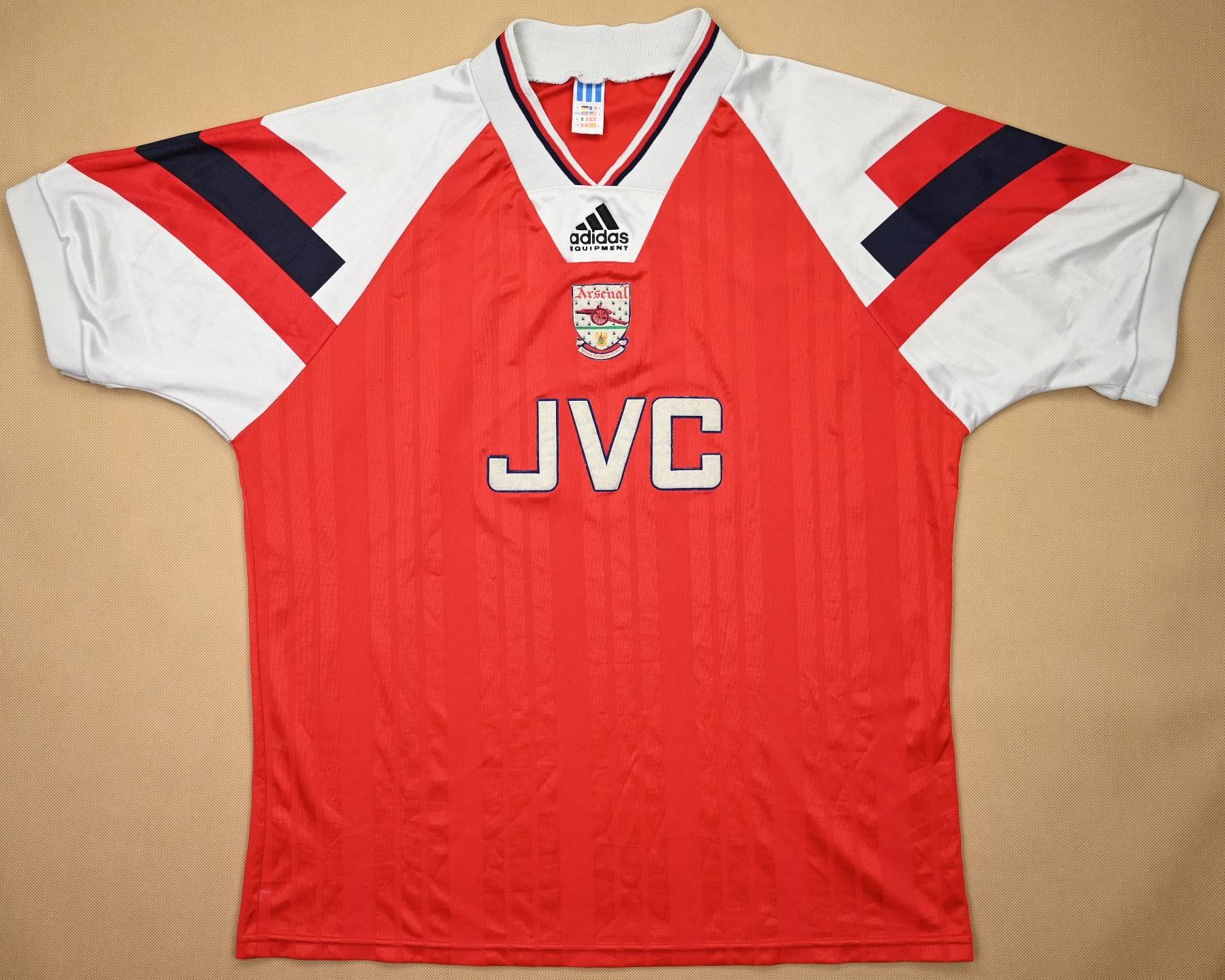 Arsenal best sale 1992 shirt