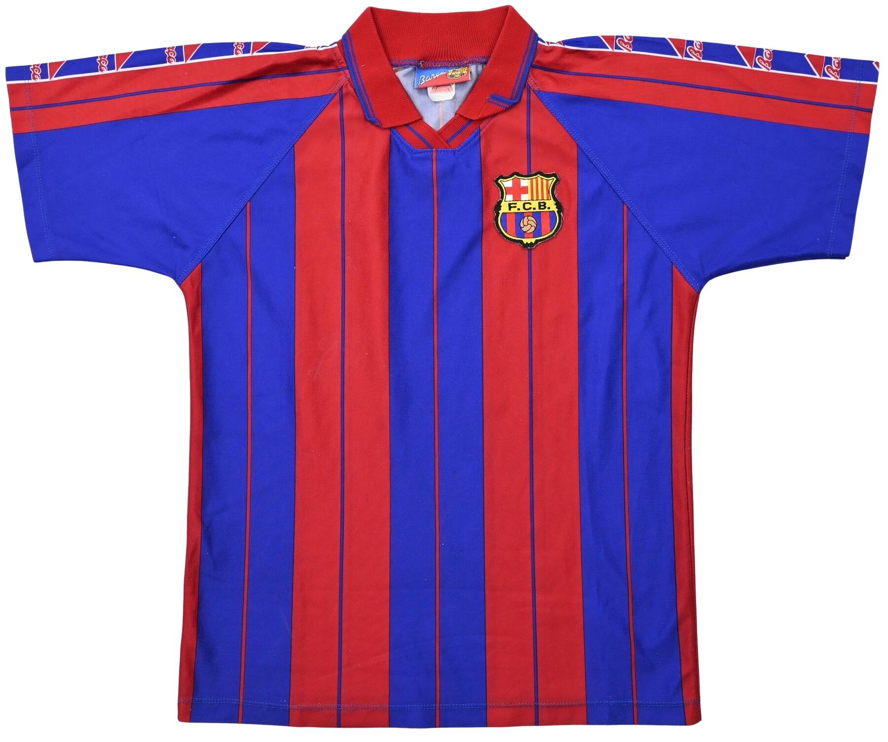 1992-95 FC BARCELONA *FIGO* SHIRT L. BOYS Football / Soccer \ European ...