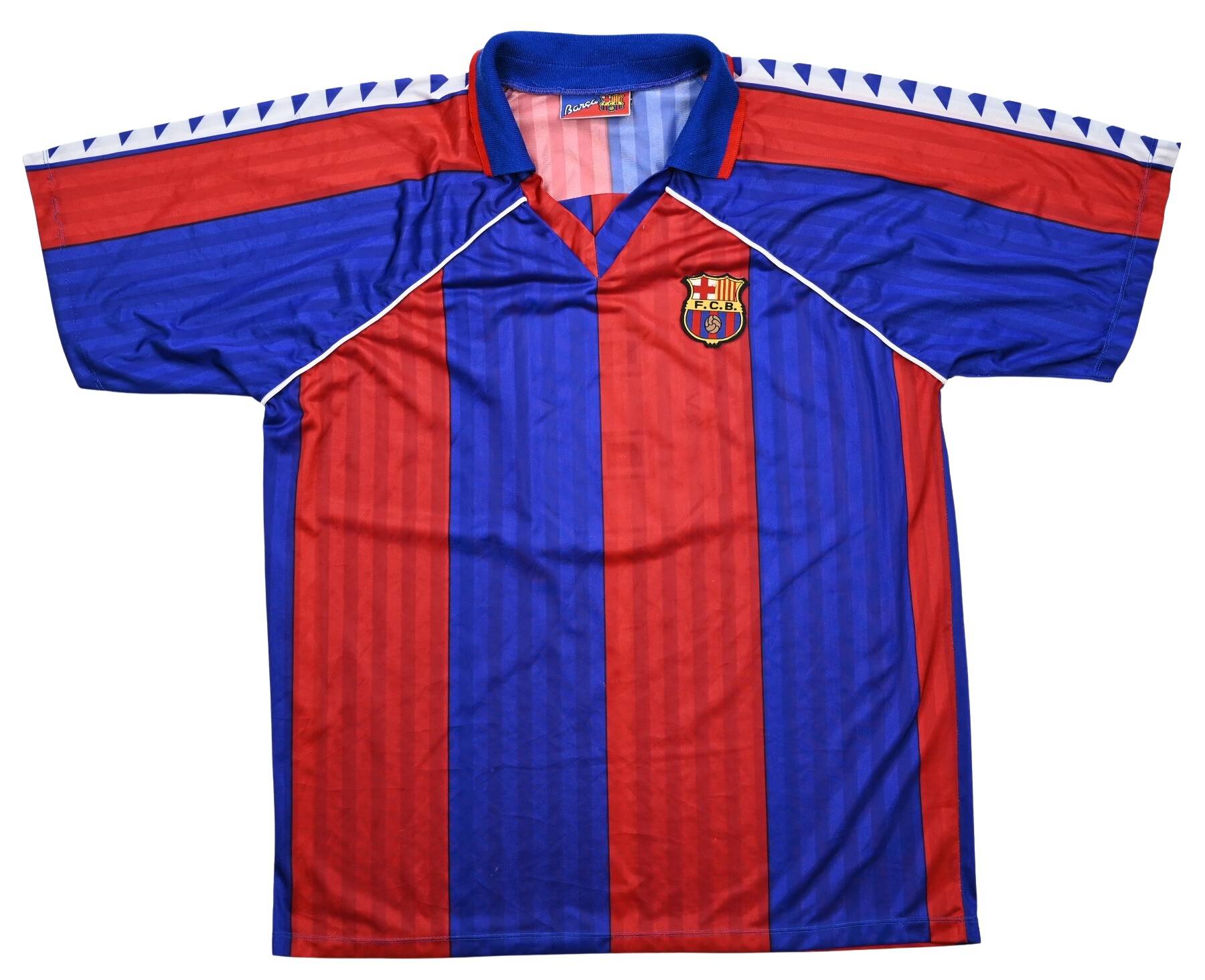 1992-95 FC BARCELONA *STOICHKOV* SHIRT L Football / Soccer \ European ...