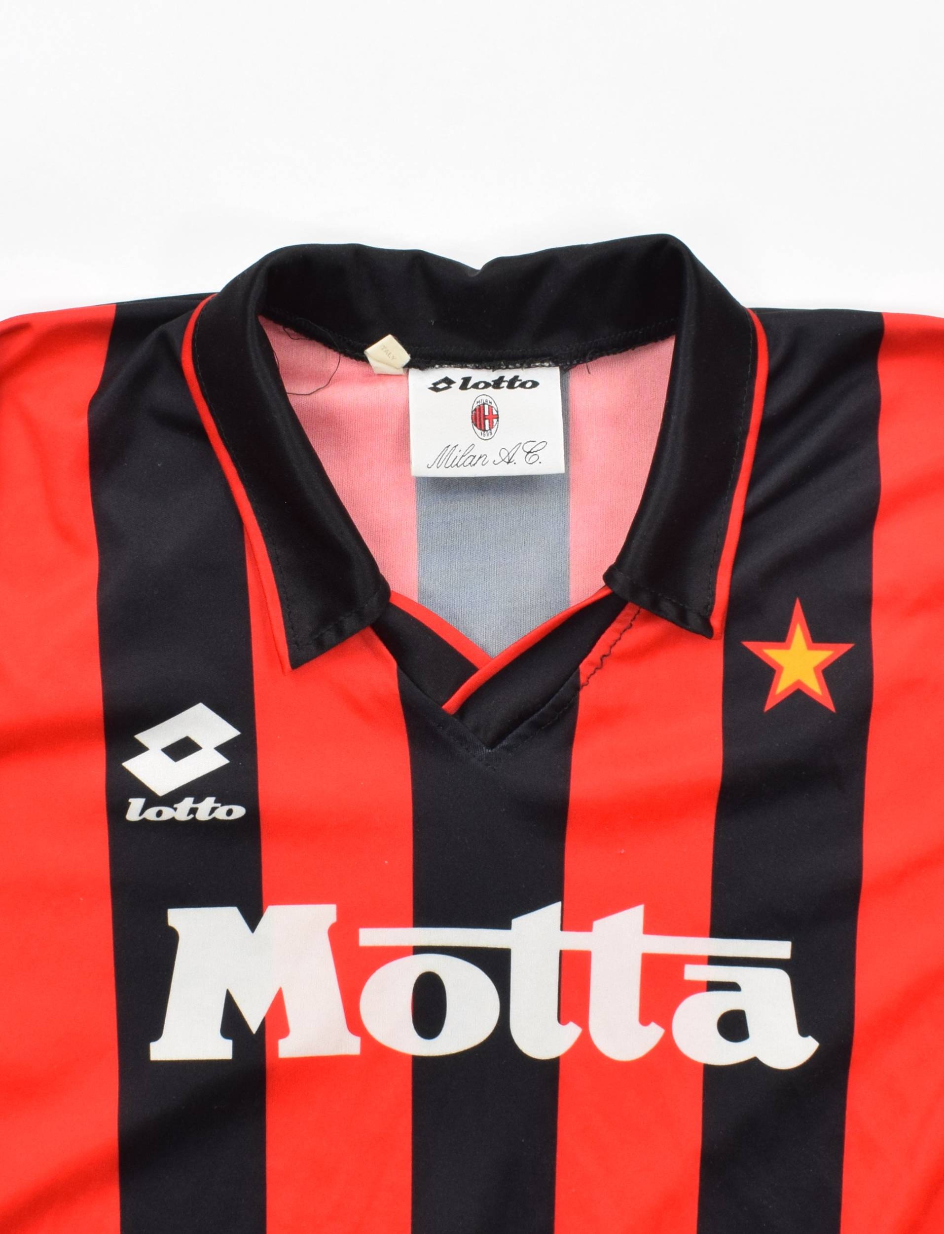 1993-94 AC MILAN SHIRT S Football / Soccer \ European Clubs \ Italian ...
