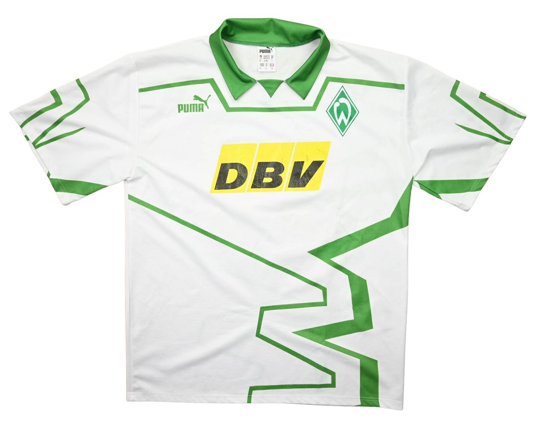 1993-94 WERDER BREMEN SHIRT XL Football / Soccer \ German Clubs \ Other ...