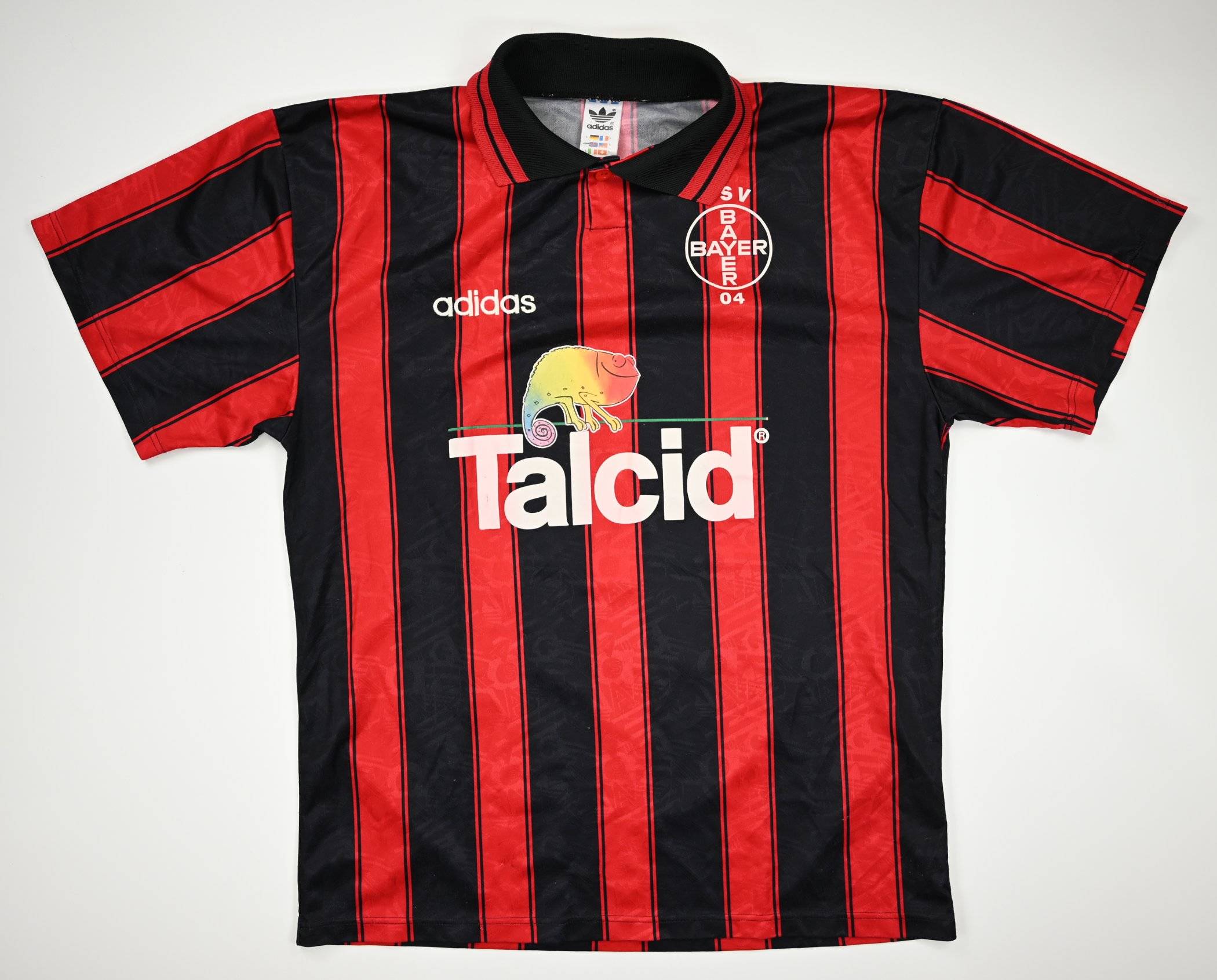 1994-95 BAYER LEVERKUSEN #11 SHIRT L Football / Soccer \ German Clubs ...
