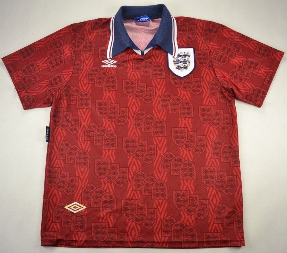 1994-95 ENGLAND SHIRT XL | FOOTBALL / SOCCER \ International Teams ...