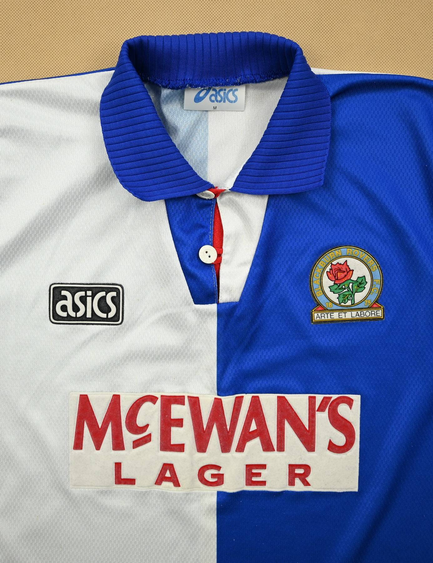 1994-96 BLACKBURN ROVERS SHIRT M Football / Soccer \ Championship ...