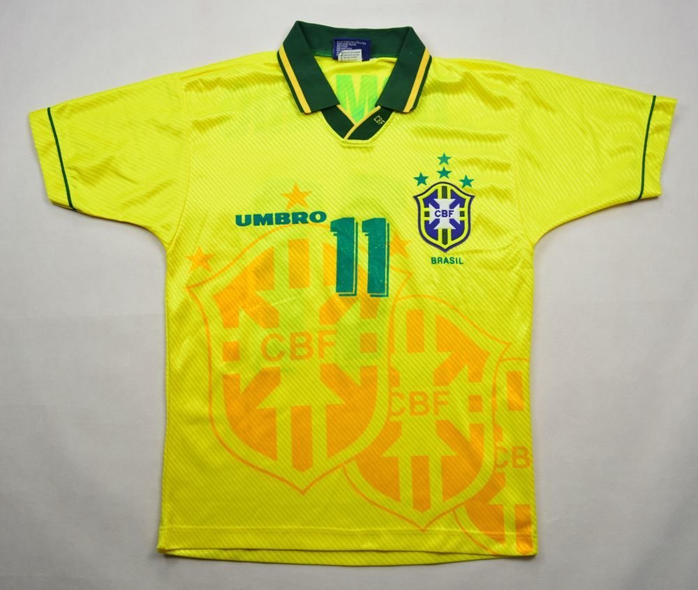 1994-97 BRAZIL *ROMARIO* SHIRT XS 
