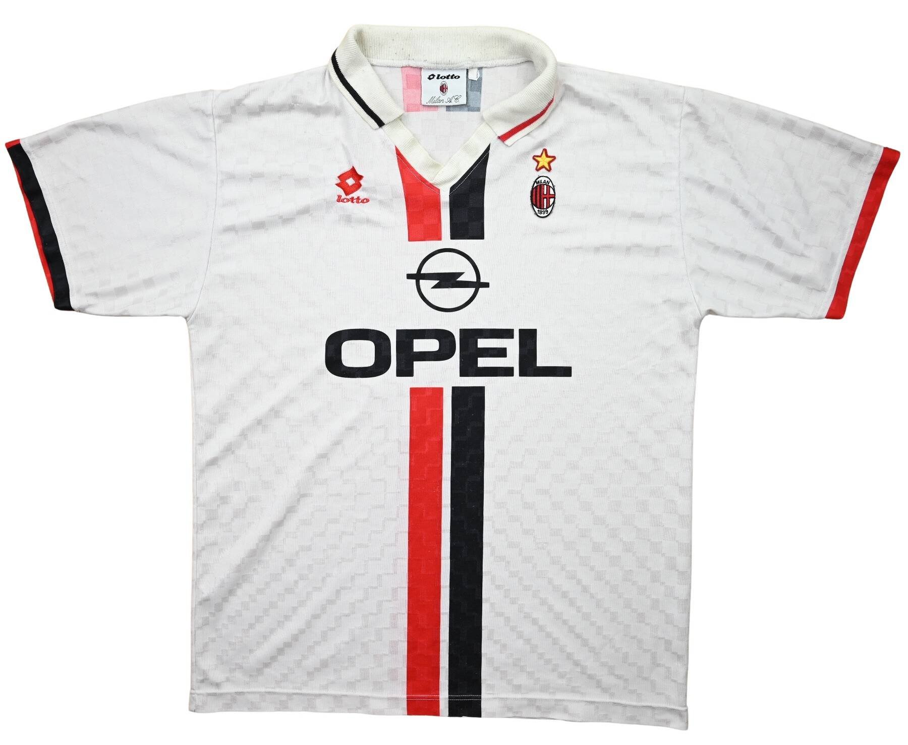 1995-96 AC MILAN SHIRT XL Football / Soccer \ European Clubs \ Italian ...