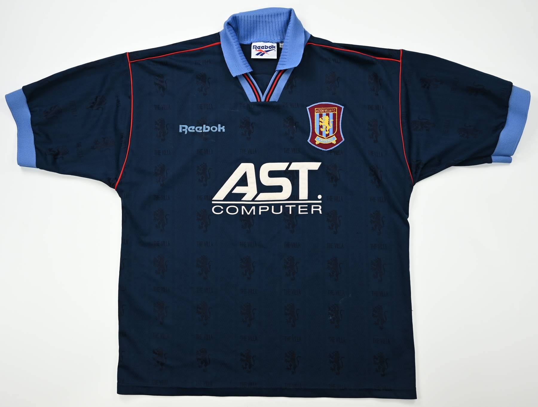 1995-96 ASTON VILLA SHIRT L Football / Soccer \ Premier League \ Aston ...