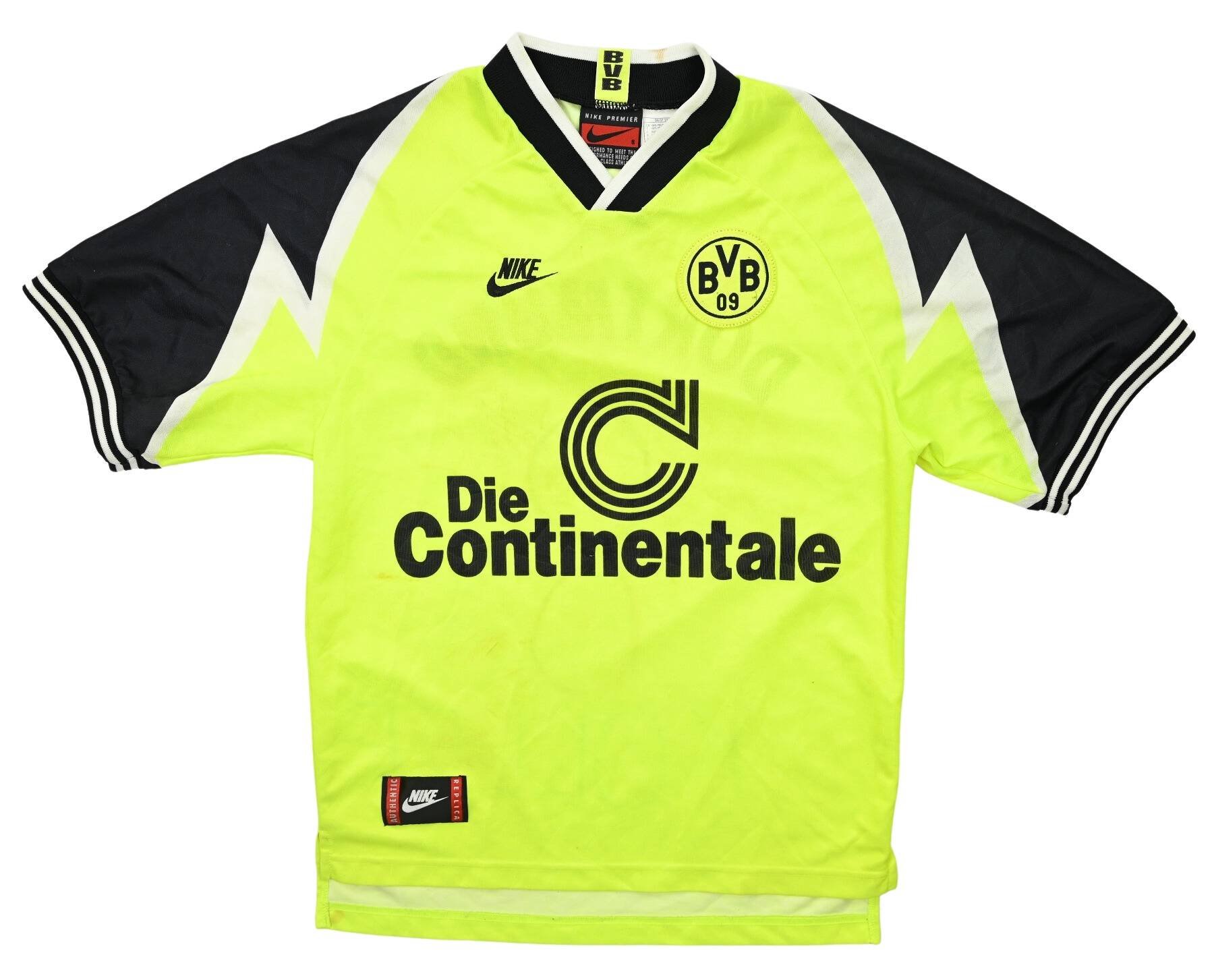 1995-96 BORUSSIA DORTMUND SHIRT S. BOYS Football / Soccer \ German ...