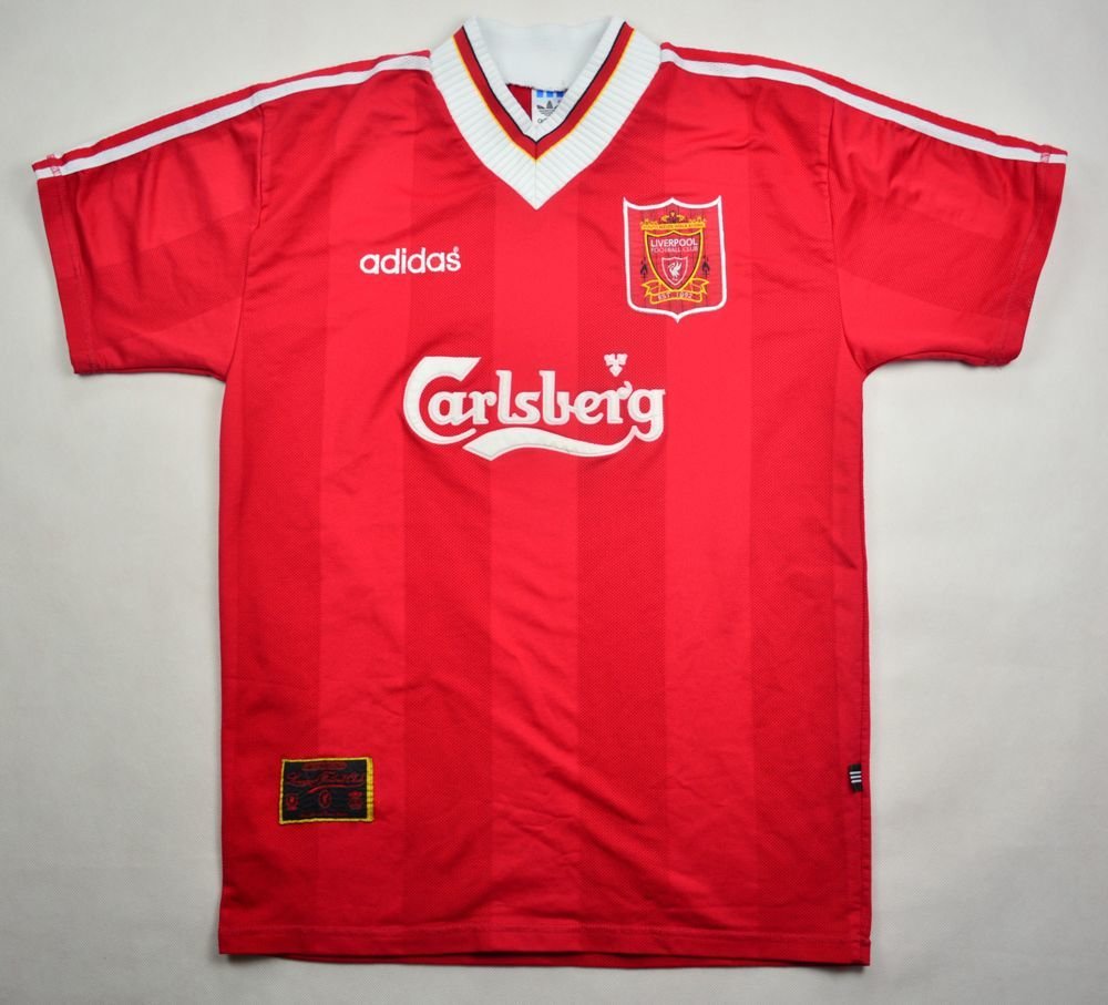 1995-96 LIVERPOOL SHIRT L Football / Soccer \ Premier League ...