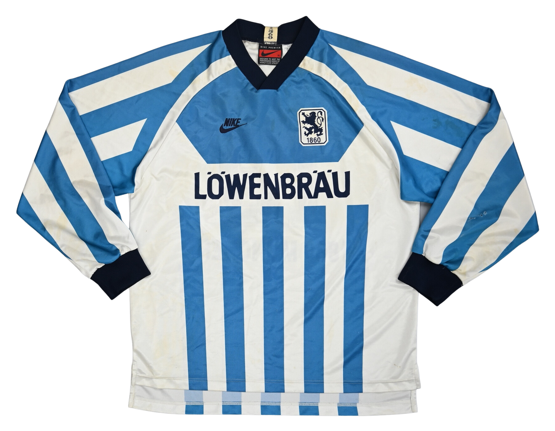 Classic Football Shirts on X: Home & Away 1860 Munich x Nike // 1995 That  Futura Nike logo 💥  / X