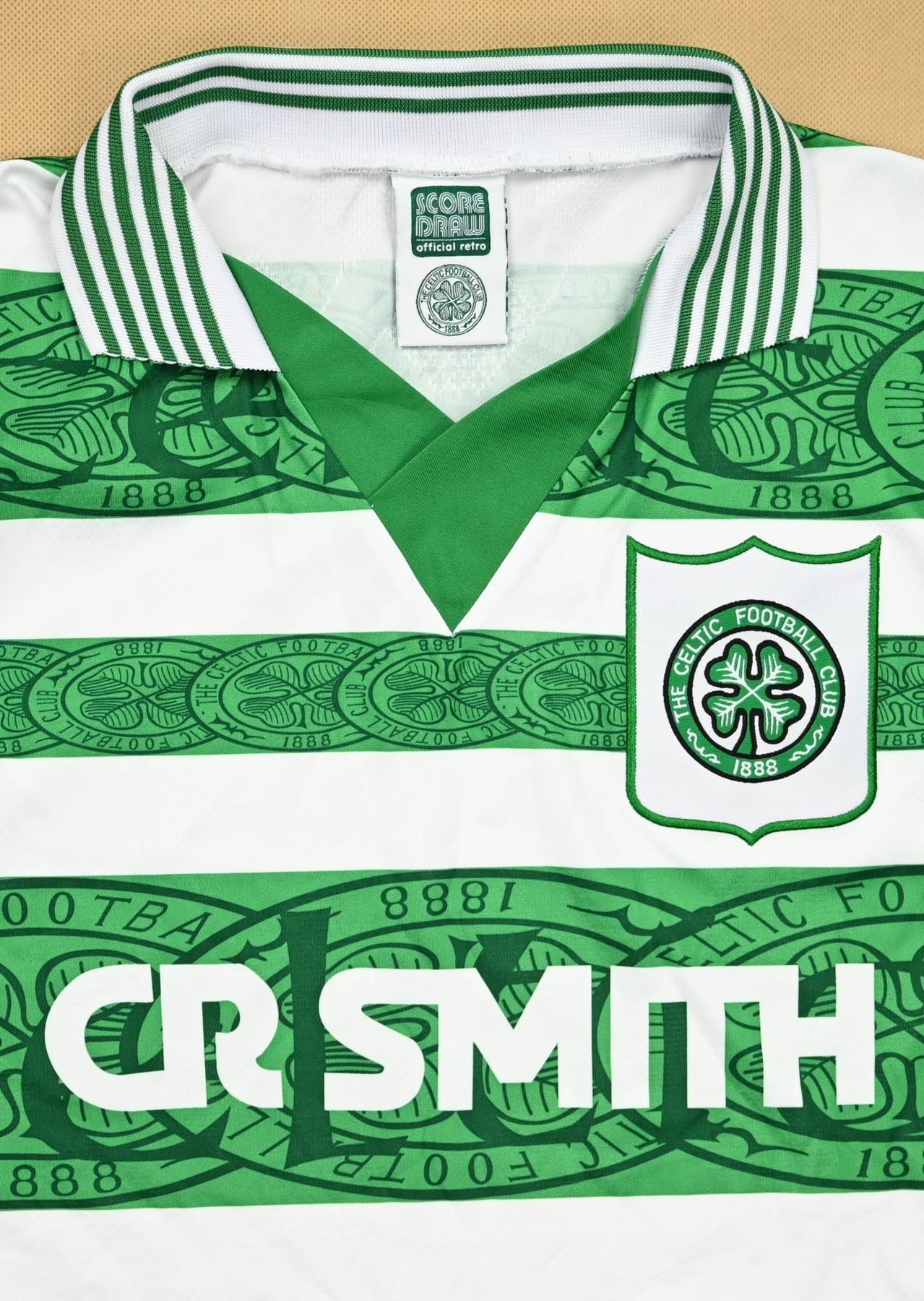 1995-97 CELTIC GLASGOW REPLICA SHIRT L Football / Soccer