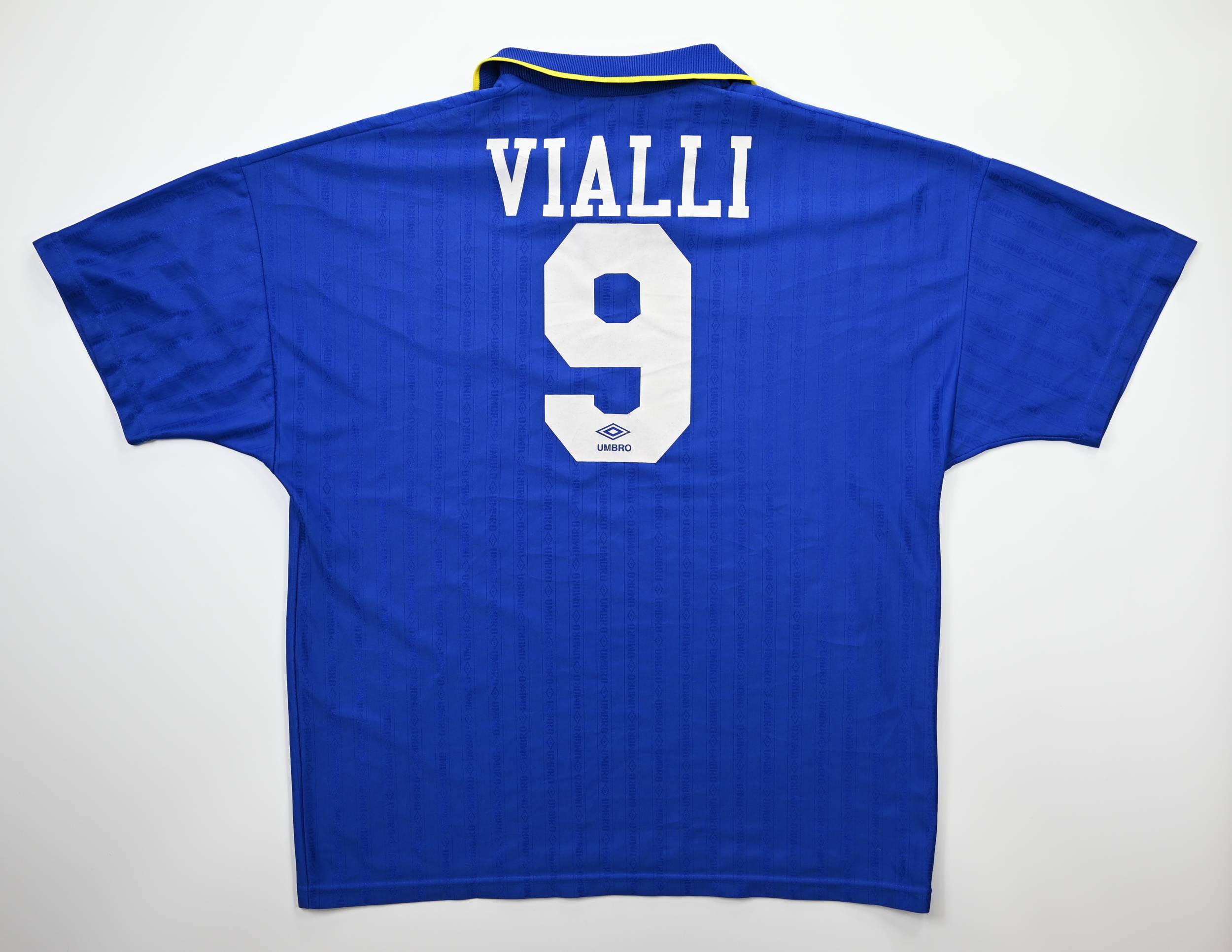 1995-97 CHELSEA LONDON *VIALLI* SHIRT XL Football / Soccer \ Premier ...