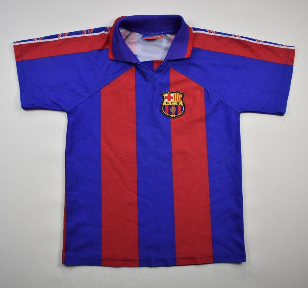1995-97 FC BARCELONA *JORDI* SHIRT S. BOYS Football / Soccer \ European ...