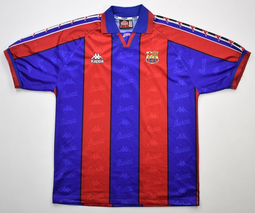 1995-97 FC BARCELONA SHIRT XL Football / Soccer \ European Clubs ...