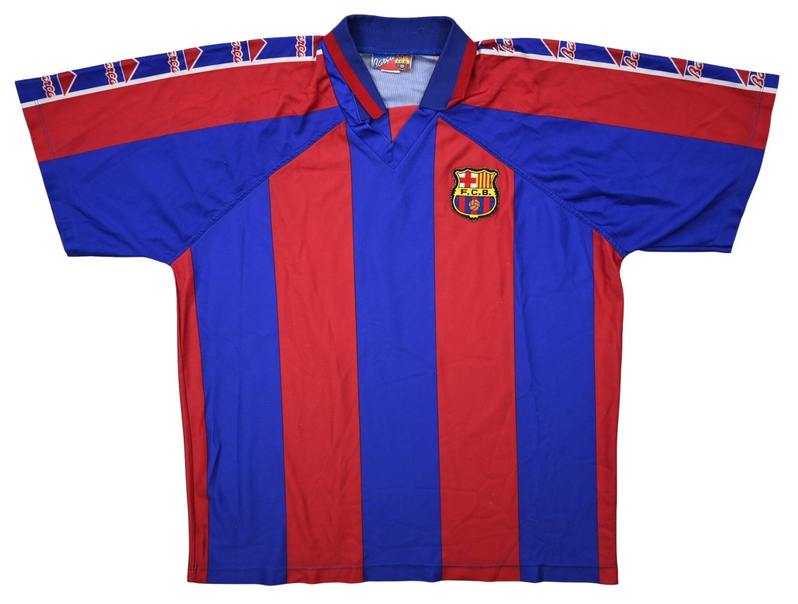 1995-97 FC BARCELONA *STOICHKOV* SHIRT L Football / Soccer \ European ...