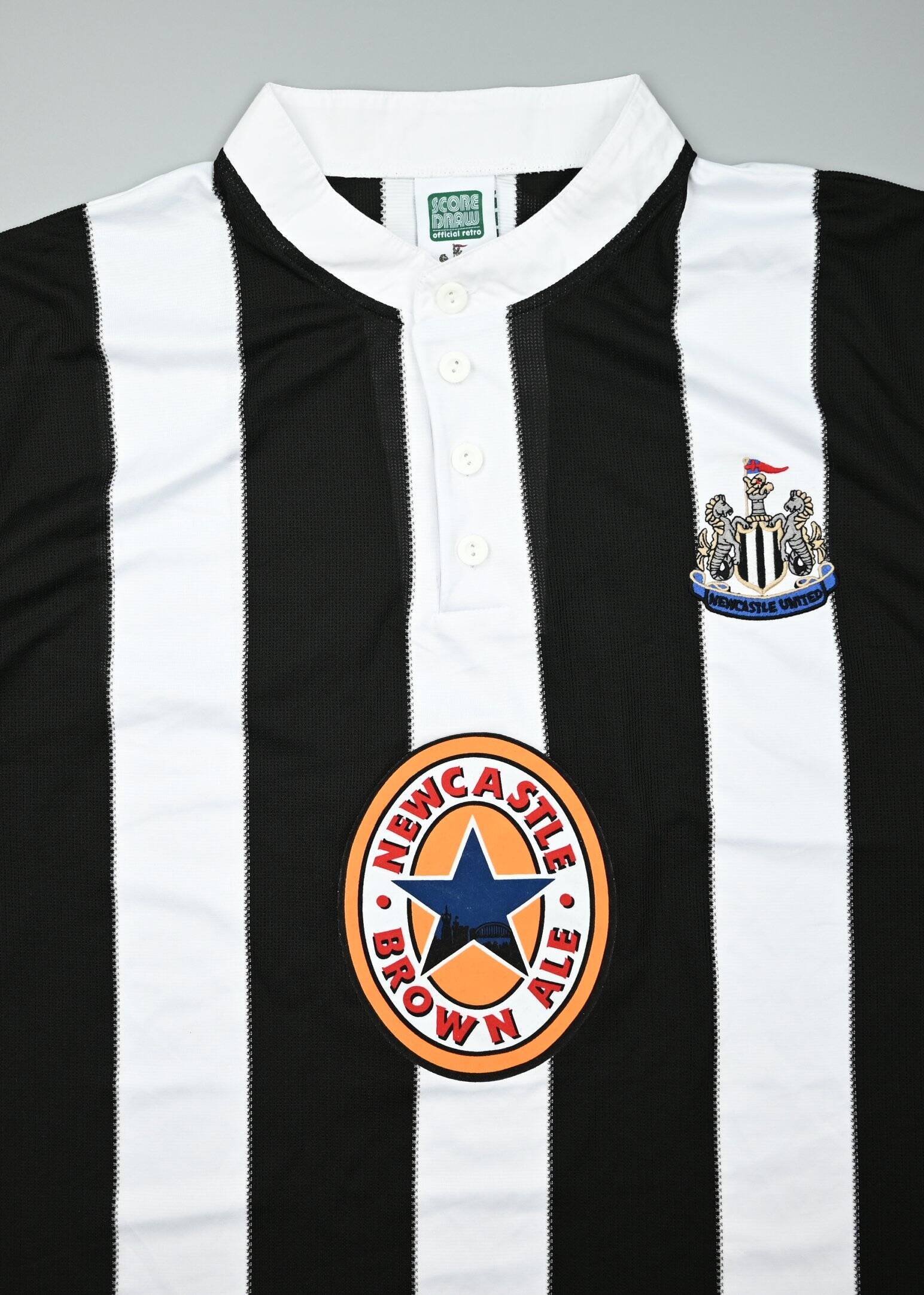 1995-97 NEWCASTLE UNITED REPLICA SHIRT XXL | Classic-Shirts.com