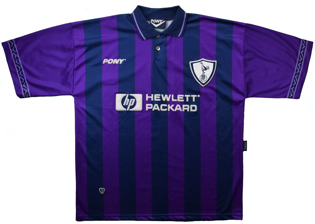 1995-97 Tottenham Home Shirt Anderton #9 - 9/10 - (XXL)