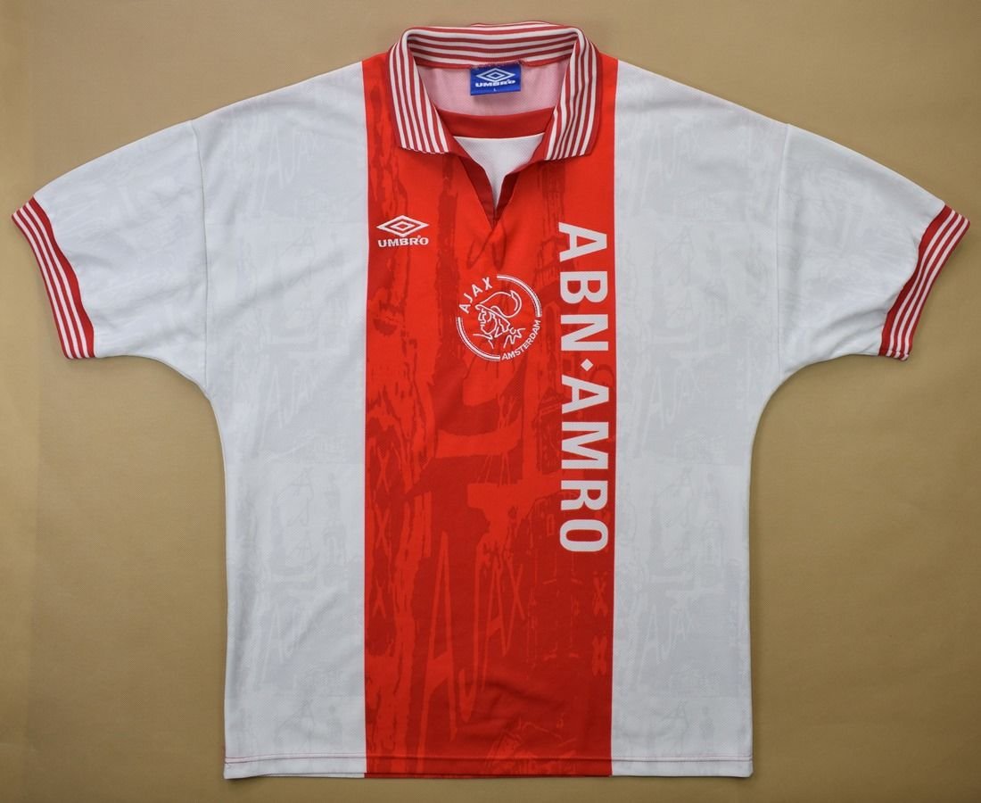 effect Kakadu Fauteuil 1996-97 AJAX AMSTERDAM SHIRT L Football / Soccer \ European Clubs \ Dutch  Clubs \ Ajax Amsterdam | Classic-Shirts.com