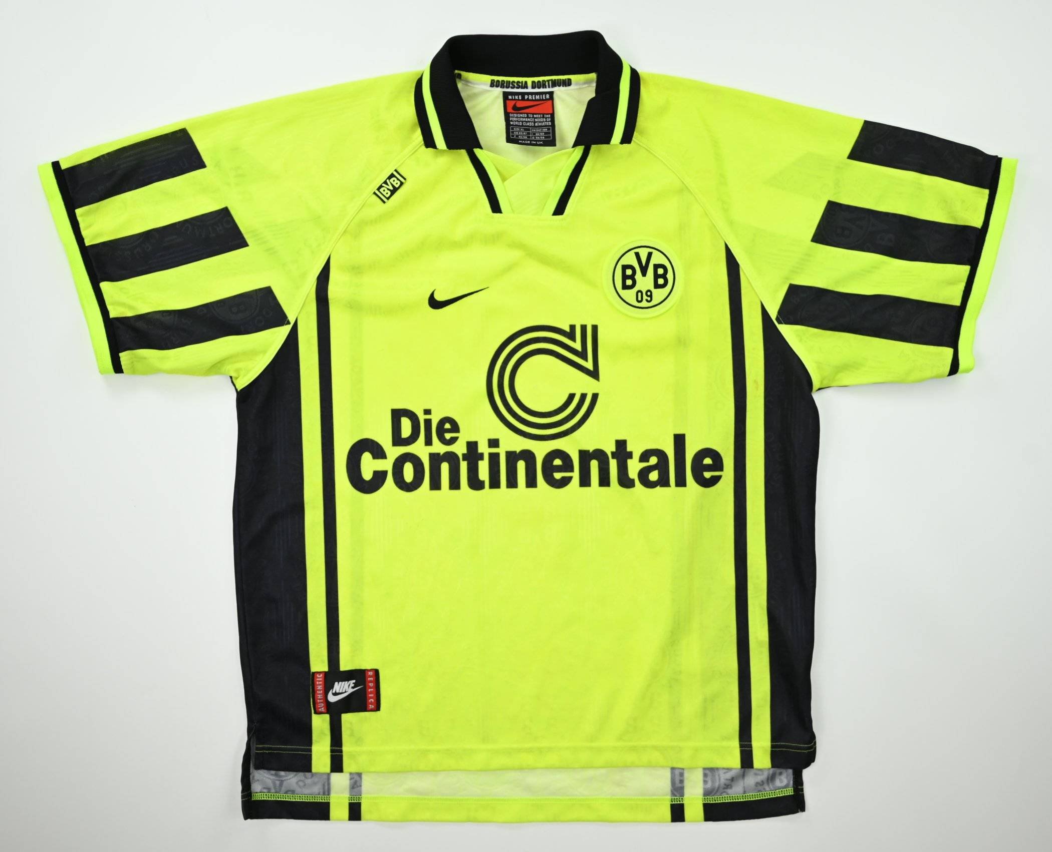 1996-97 BORUSSIA DORTMUND SHIRT XL Football / Soccer \ German Clubs ...