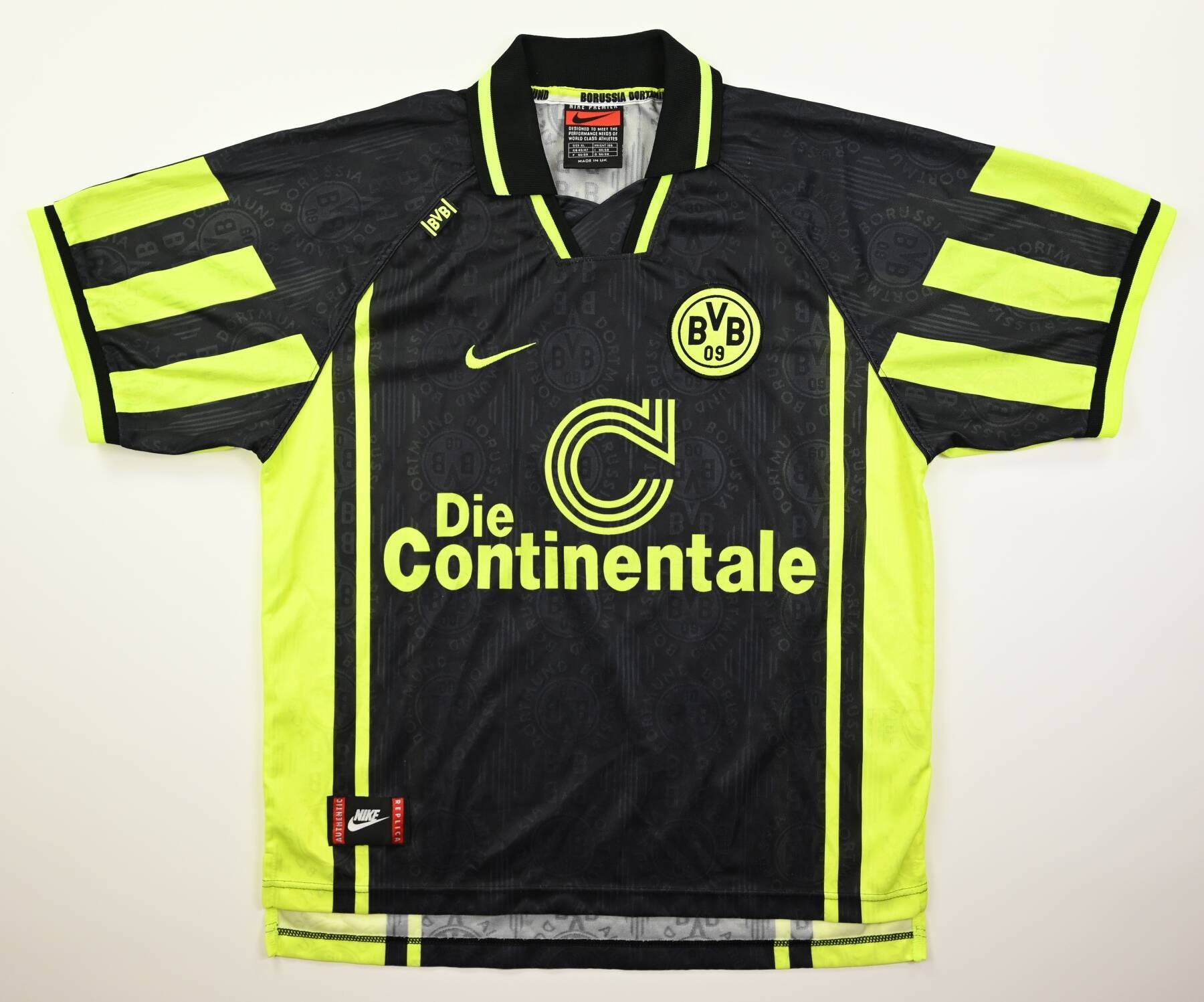 1996-97 BORUSSIA DORTMUND SHIRT XL Football / Soccer \ German Clubs ...