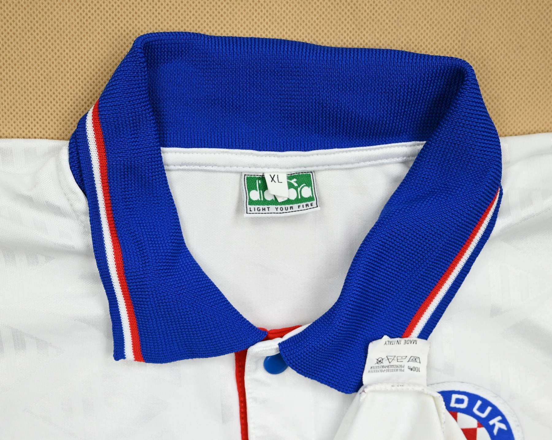 1996-98 Hajduk Split *BNWT* home jersey - XL • RB - Classic Soccer Jerseys