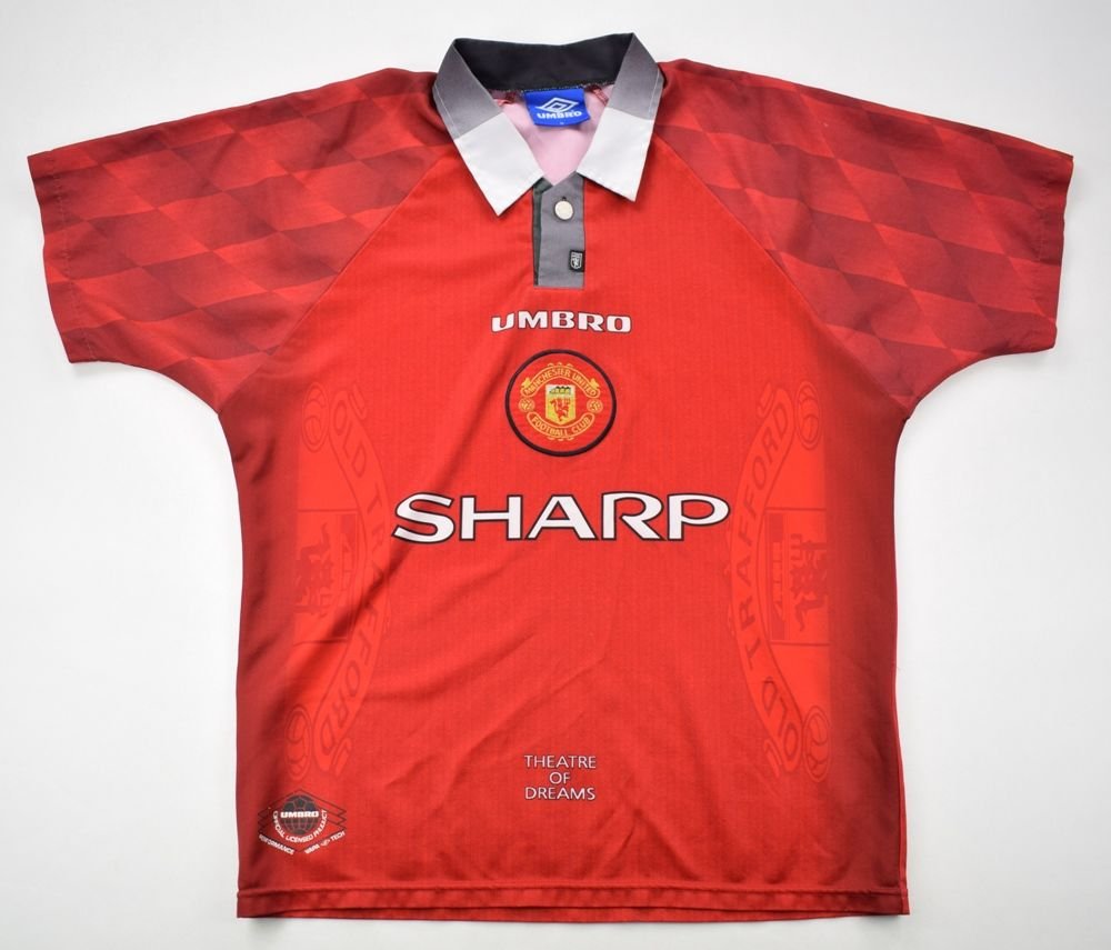 1996-98 MANCHESTER UNITED SHIRT M Football / Soccer \ Premier League ...
