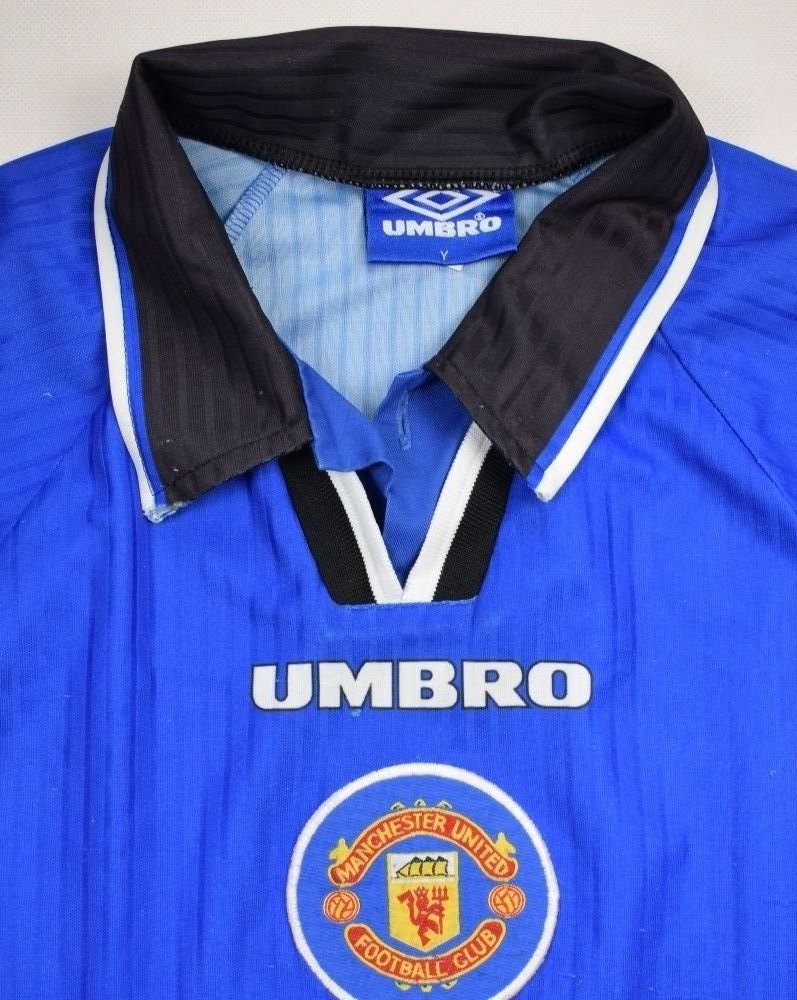 1996-98 MANCHESTER UNITED SHIRT XL. BOYS Football / Soccer \ Premier ...