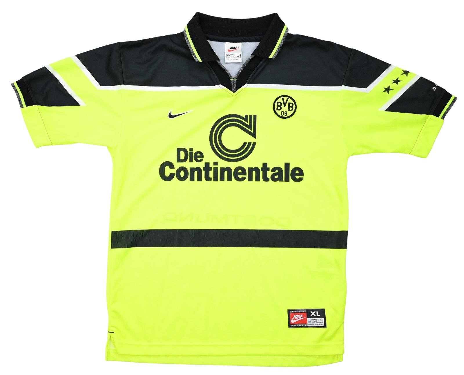 1997-98 BORUSSIA DORTMUND SHIRT XL. BOYS Football / Soccer \ German ...