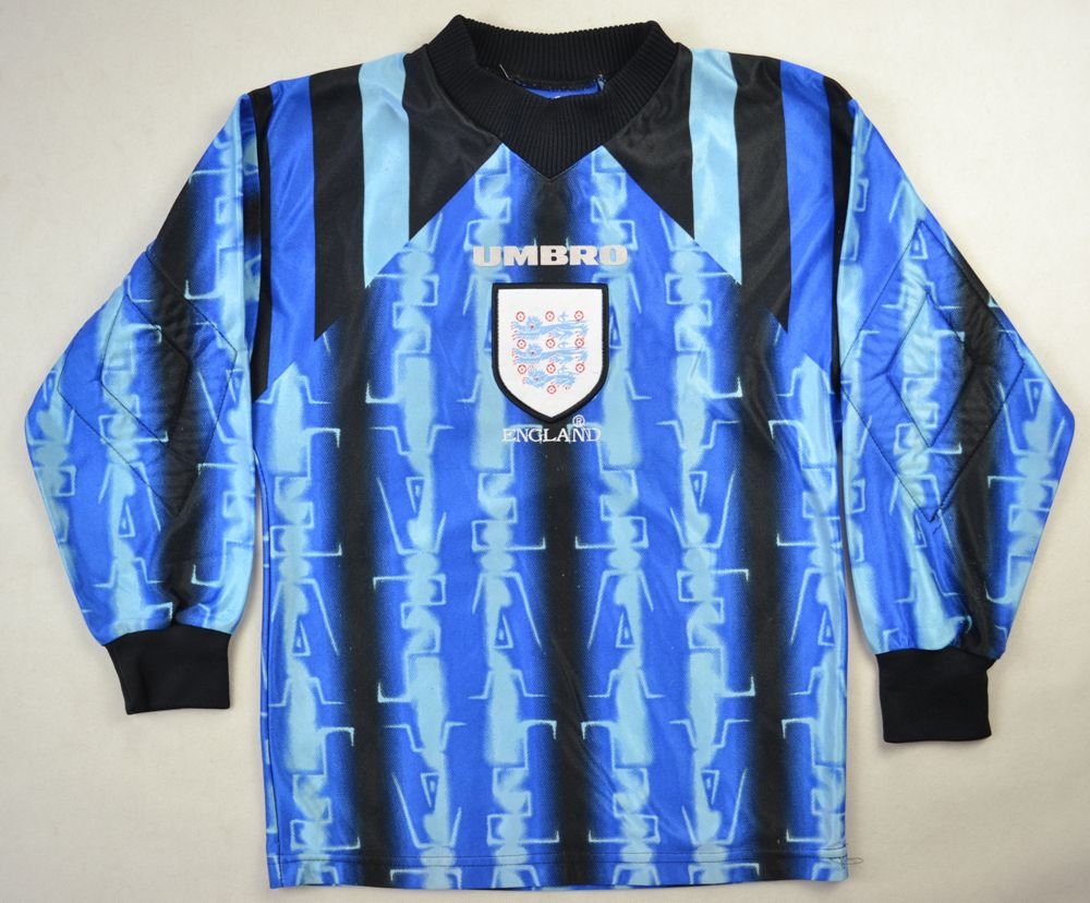 1997-98 ENGLAND GK SHIRT 122 CM Football / Soccer \ International Teams ...