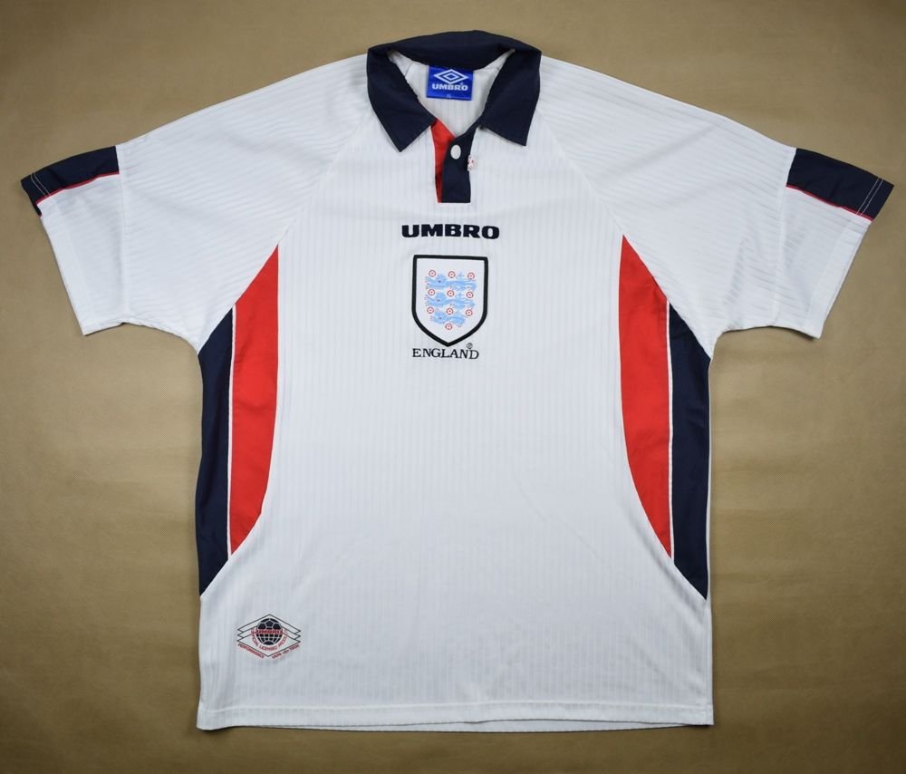1997-98 ENGLAND SHIRT XL Football / Soccer \ International Teams ...
