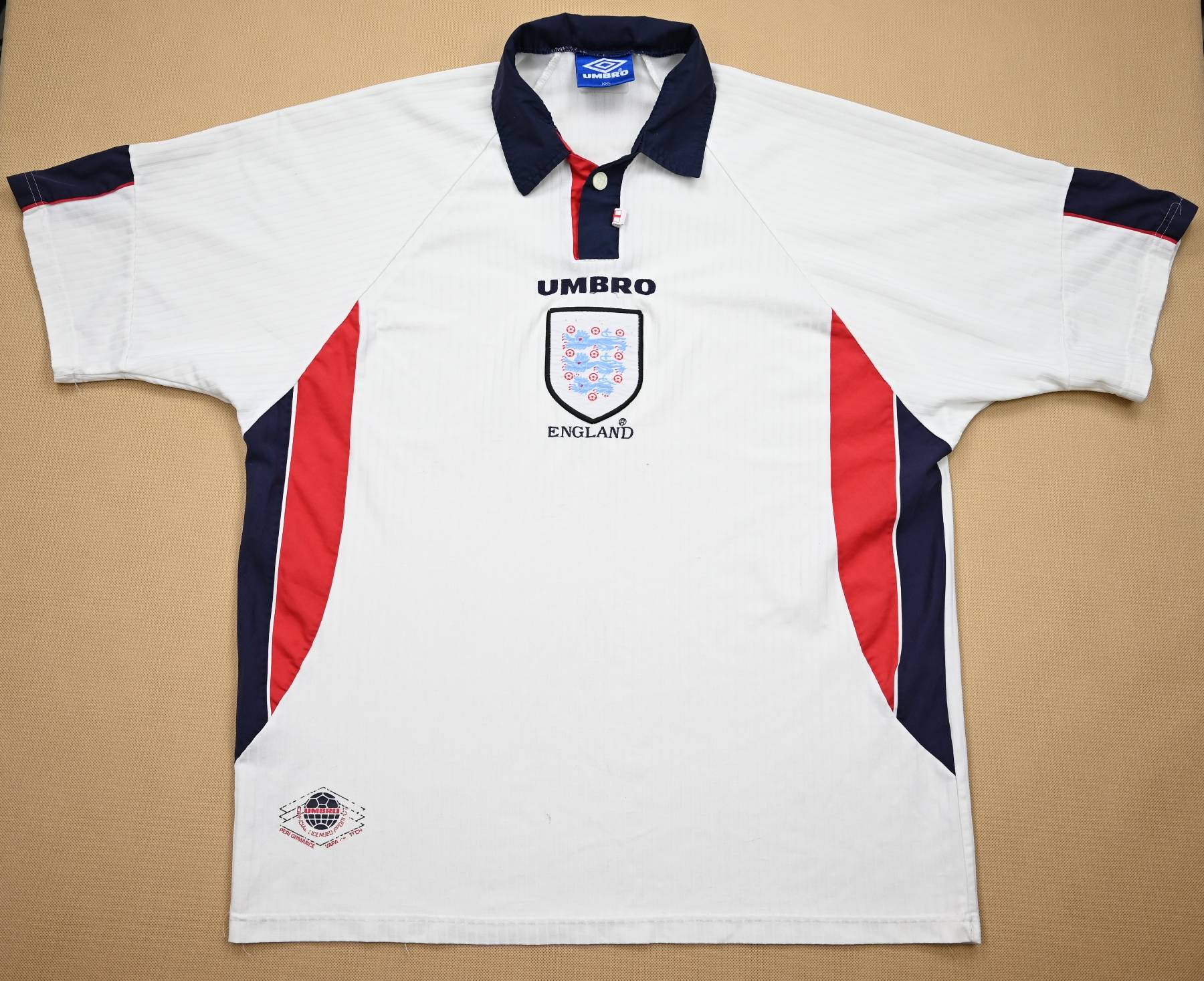 1997-98 ENGLAND SHIRT XXL Football / Soccer \ International Teams ...