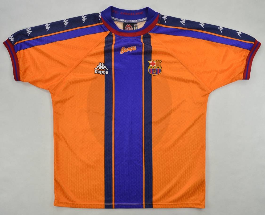 1997-98 FC BARCELONA SHIRT M Football / Soccer \ European Clubs ...