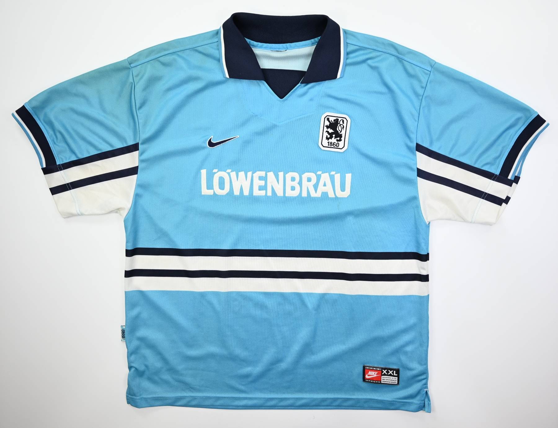 1860 Munich Away football shirt 1997 - 1998.