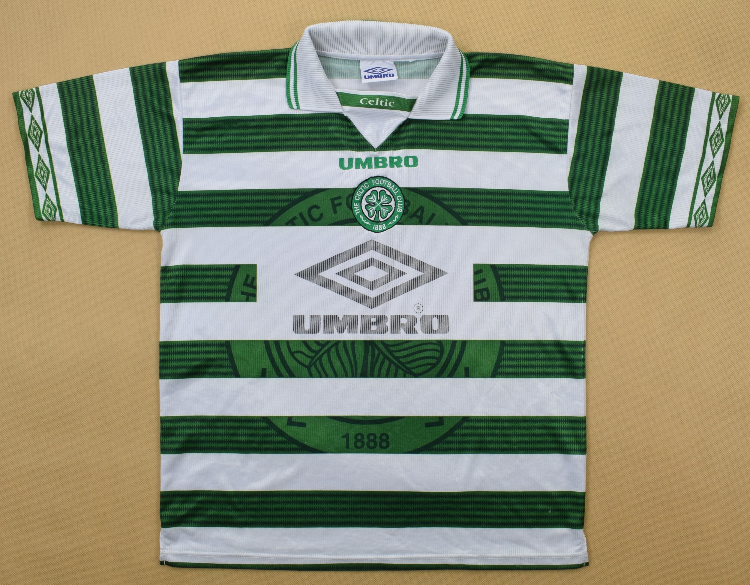1997-99 CELTIC GLASGOW 1997/98 CHAMPIONS SHIRT L Football / Soccer \ Other  UK Clubs \ Scottish Clubs \ Celtic Glasgow
