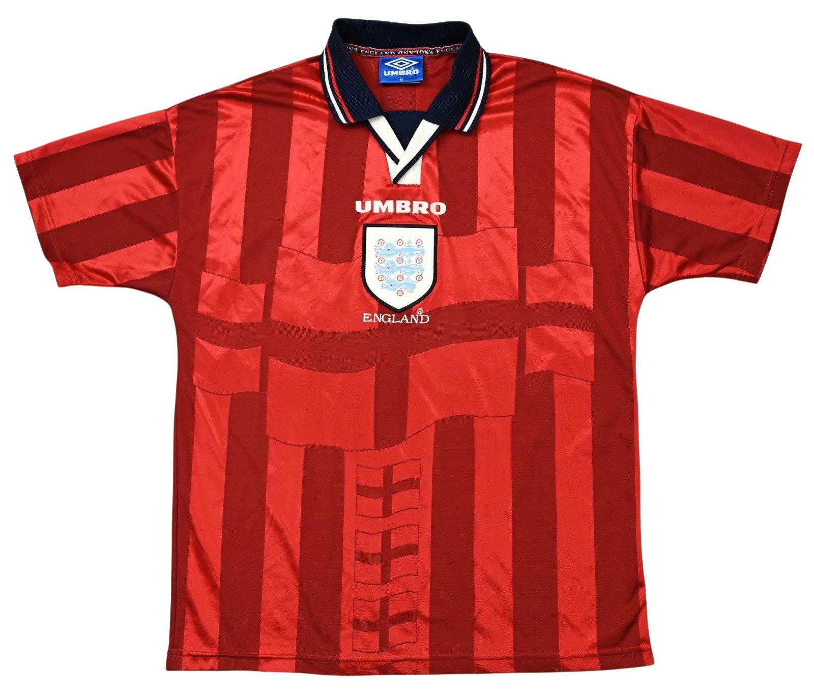 Classic Football Shirts  1997 England Vintage Old Jerseys