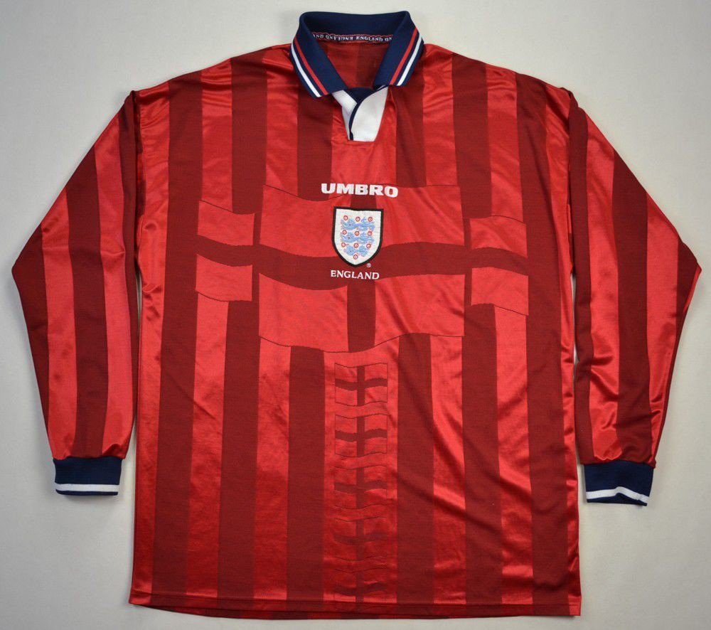 1997-99 ENGLAND SHIRT XL Football / Soccer \ International Teams ...