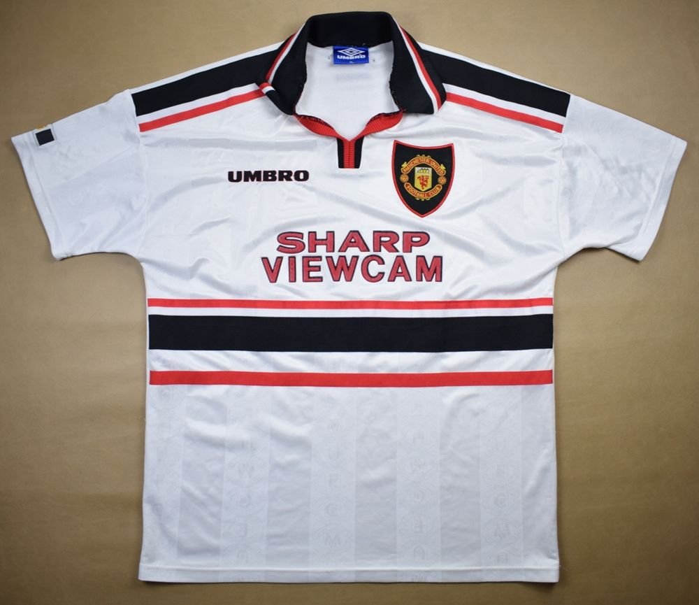 1997-99 MANCHESTER UNITED SHIRT XL Football / Soccer \ Premier League ...