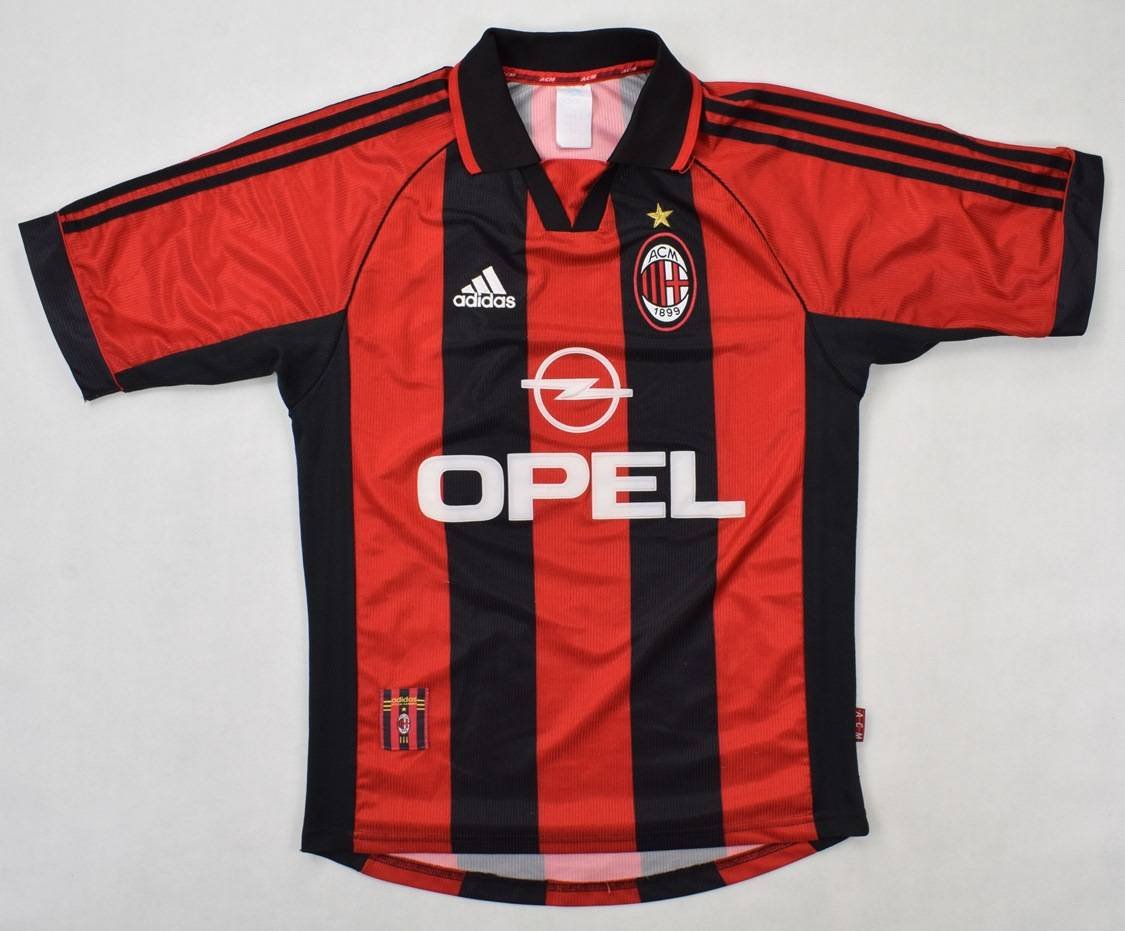 1998-00 AC MILAN SHIRT S Football / Soccer \ European Clubs \ Italian ...