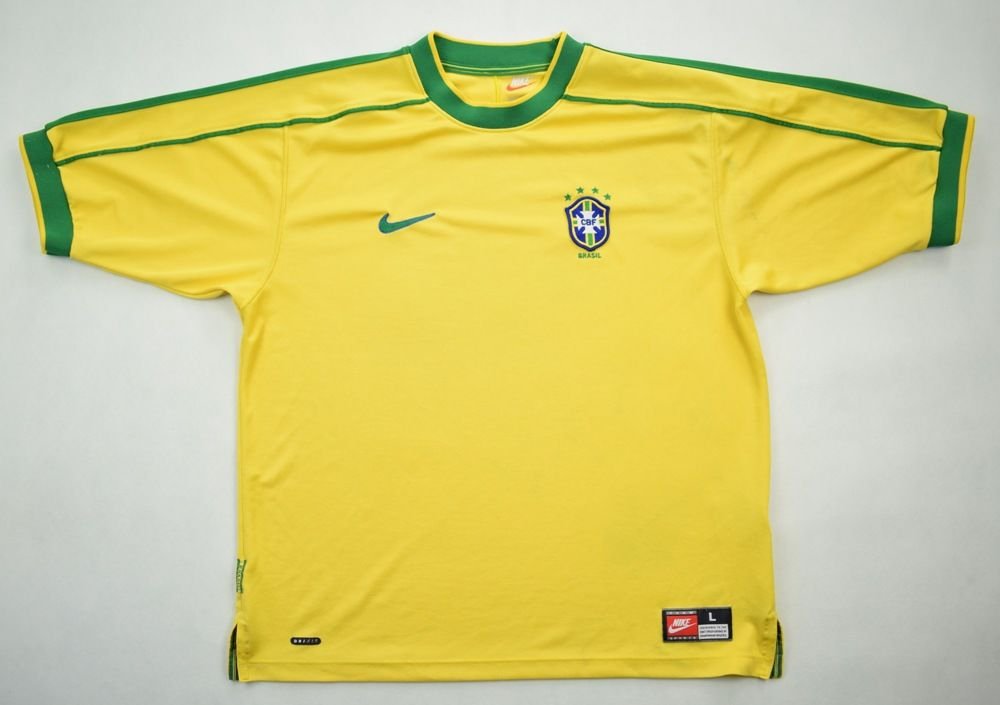 1998-00 BRAZIL SHIRT L Football 
