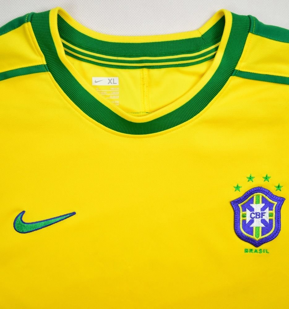 1998-00 BRAZIL SHIRT XL Football / Soccer \ International Teams \ North ...