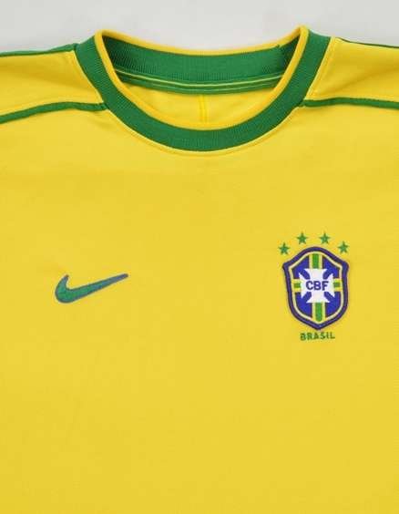 1998-00 BRAZIL SHIRT XL. BOYS Football / Soccer \ International Teams ...